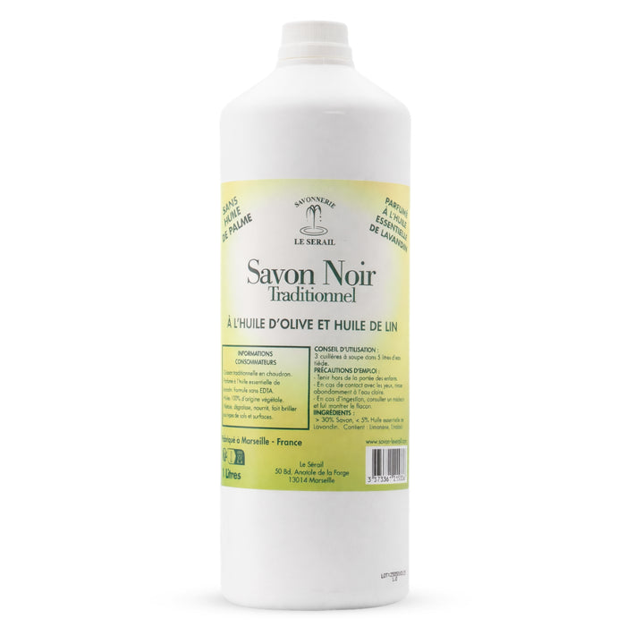 Savon Noir de Marseille – avec huile d'olive et de lin