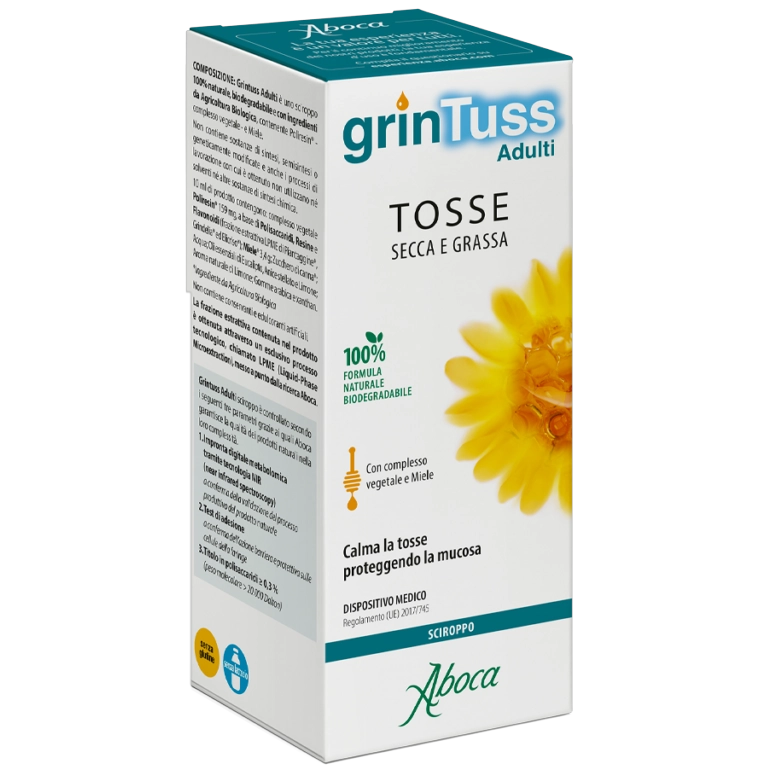 Grintuss Adult Syrup - Soothes Cough
