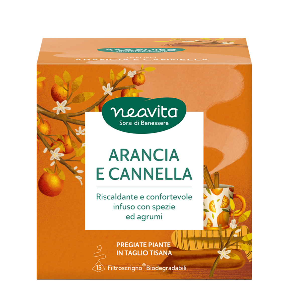 Orange and Cinnamon - with spices and citrus fruits