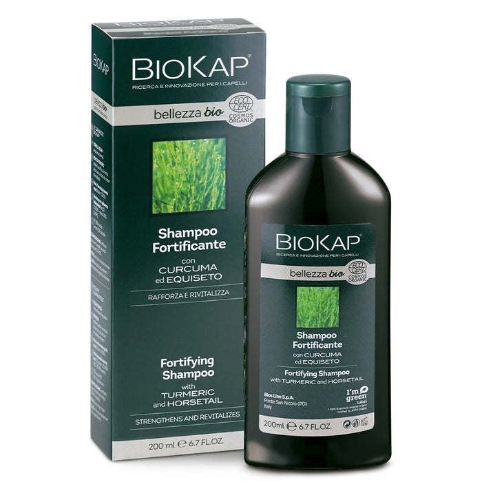 BioKap Bellezza Bio Szampon wzmacniający – Słabe i cienkie włosy