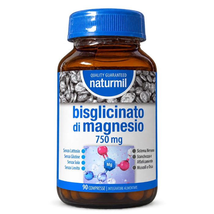 Naturmil Bisglicinato de Magnésio - 750 mg