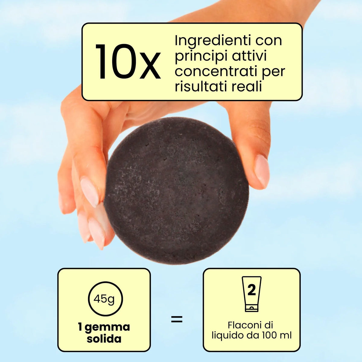 Detergente viso purificante