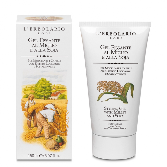Millet and Soy Styling Gel