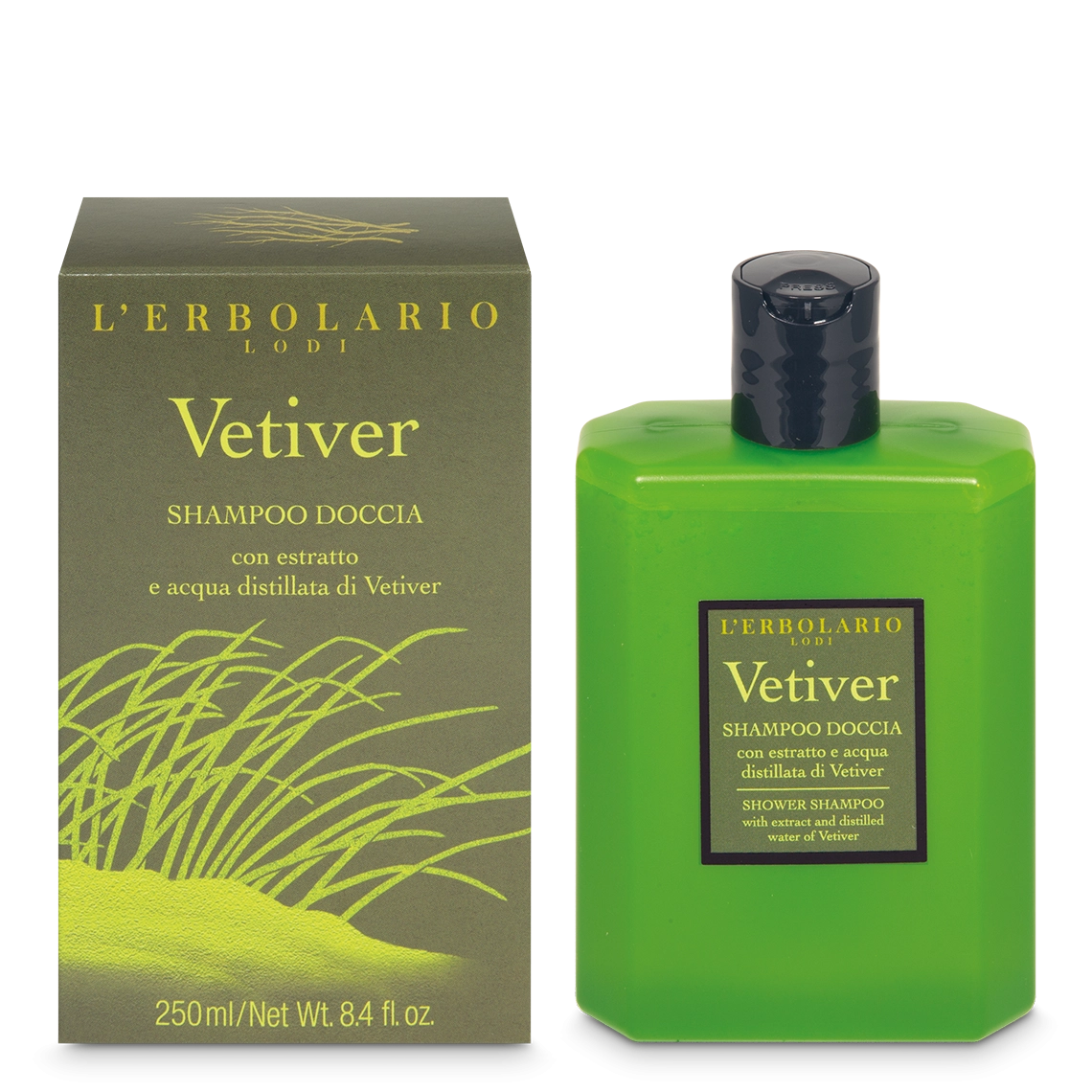 Vetiver Shower Shampoo