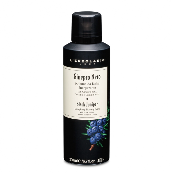 Mousse à raser énergisante Ginepro Nero