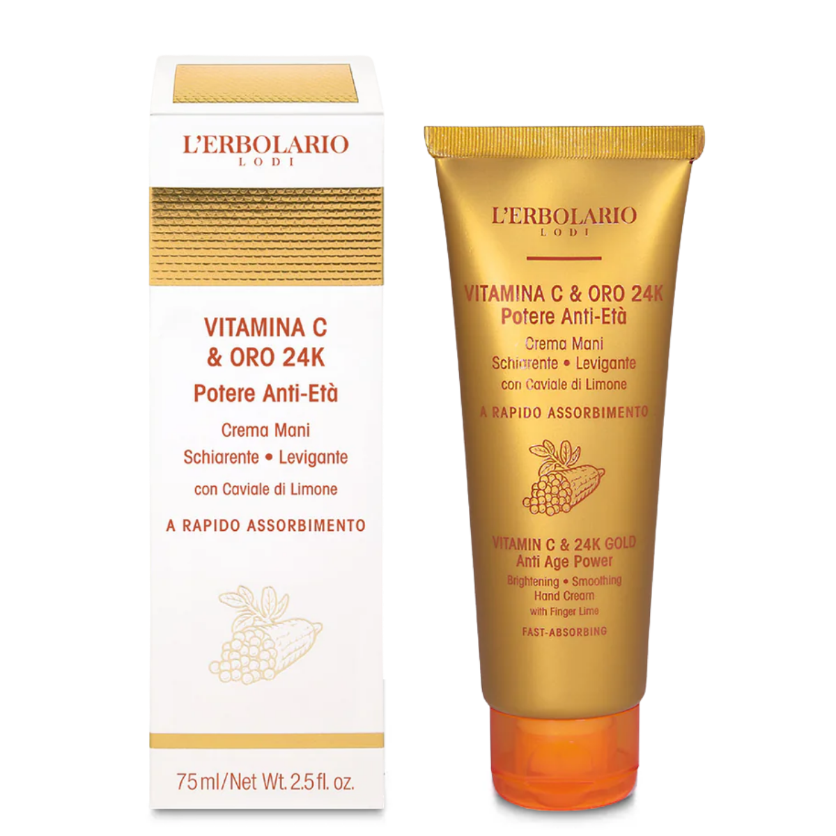 Creme de Mãos Vitamina C & Ouro