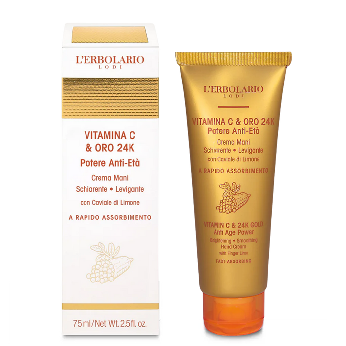 Crème Mains Vitamina C & Oro
