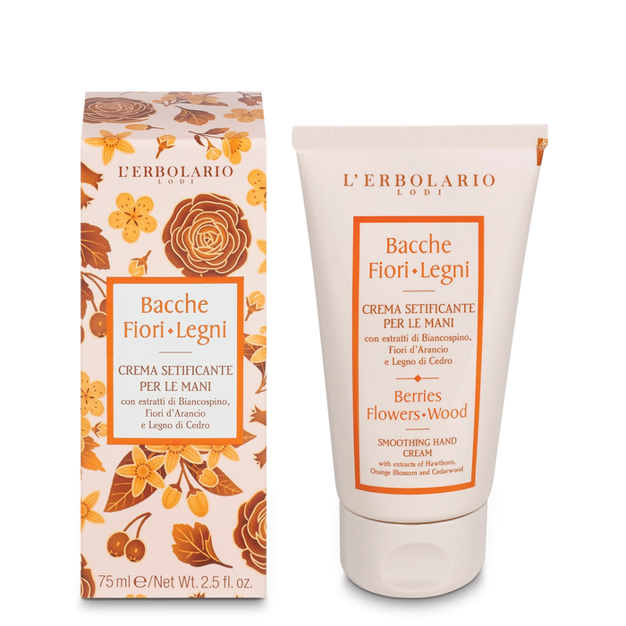 Smoothing Hand Cream with Berries, Flowers, and Woods