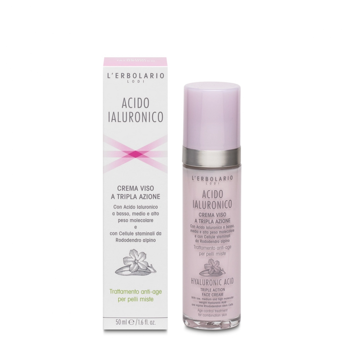 Crème Visage pour Peaux Mixtes Acido Ialuronico
