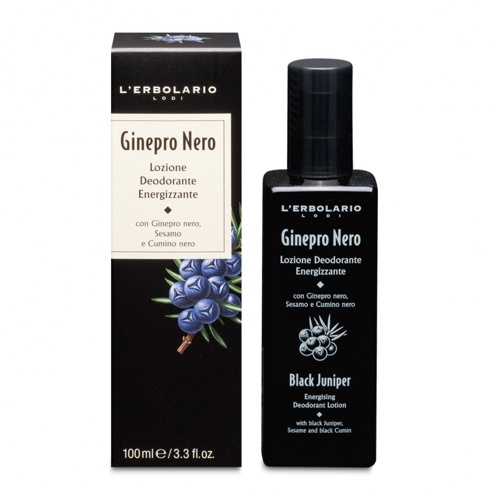 Energizing Juniper Black Deodorant Lotion