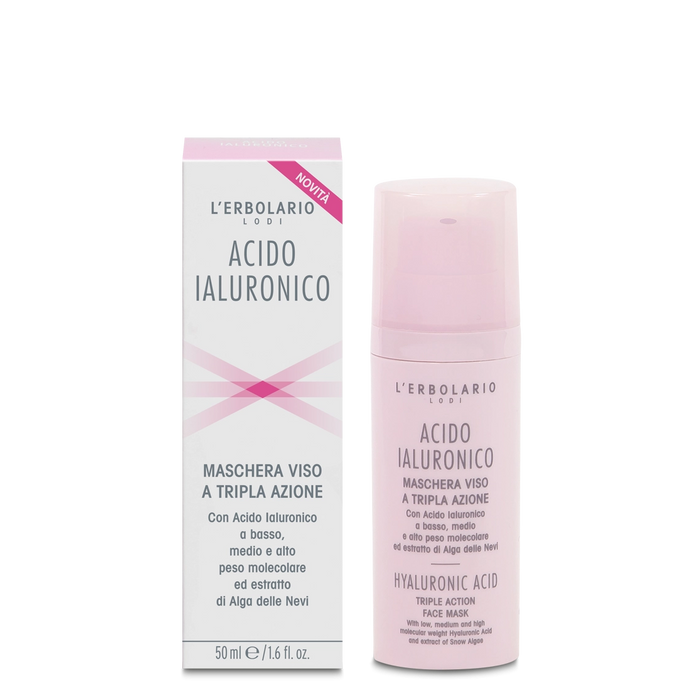Masque visage à triple action Acido Ialuronico