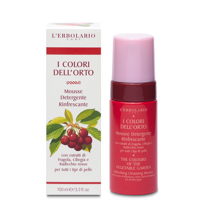 Mousse nettoyante rafraîchissante I Colori dell'Orto