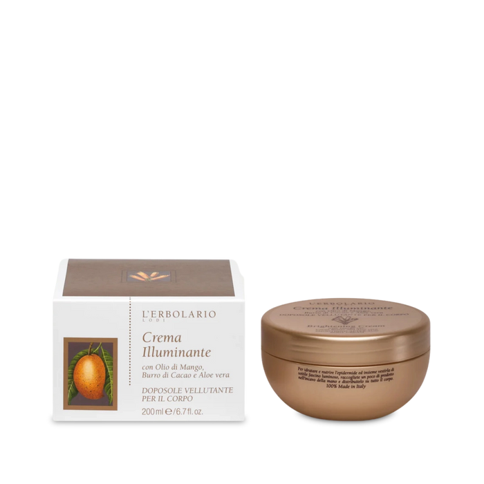 Leuchtende After-Sun-Creme