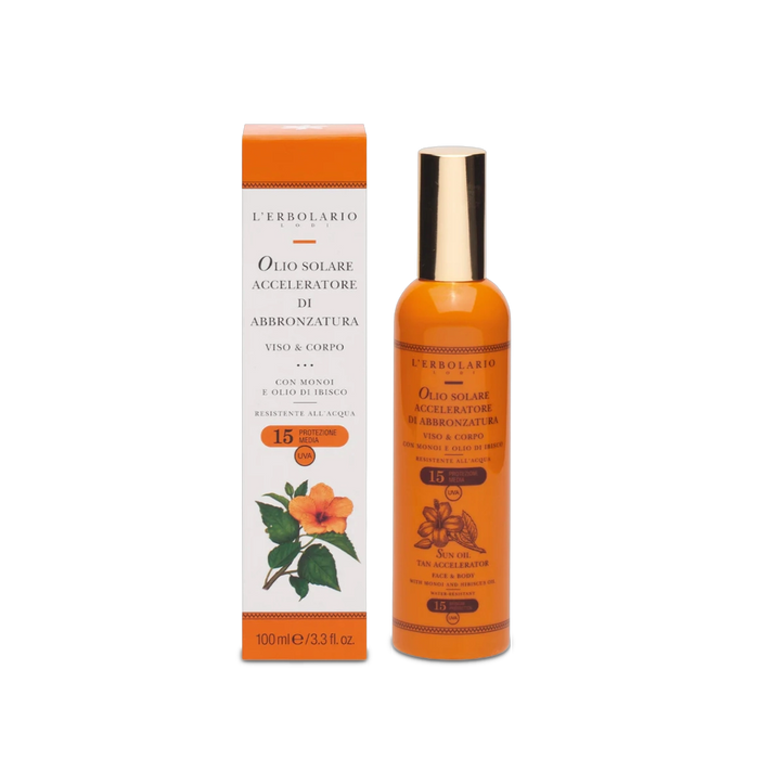 Huile Solaire Accélératrice de Bronzage SPF 15