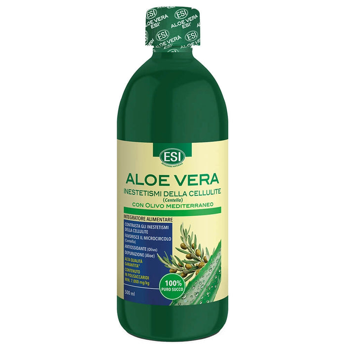 Aloe-Vera-Saft mit Olivo und Centella – für schwere Beine