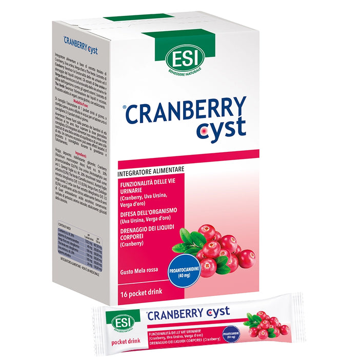 Cranberry Cyst Pocket Drink Forte – bienestar de las vías urinarias