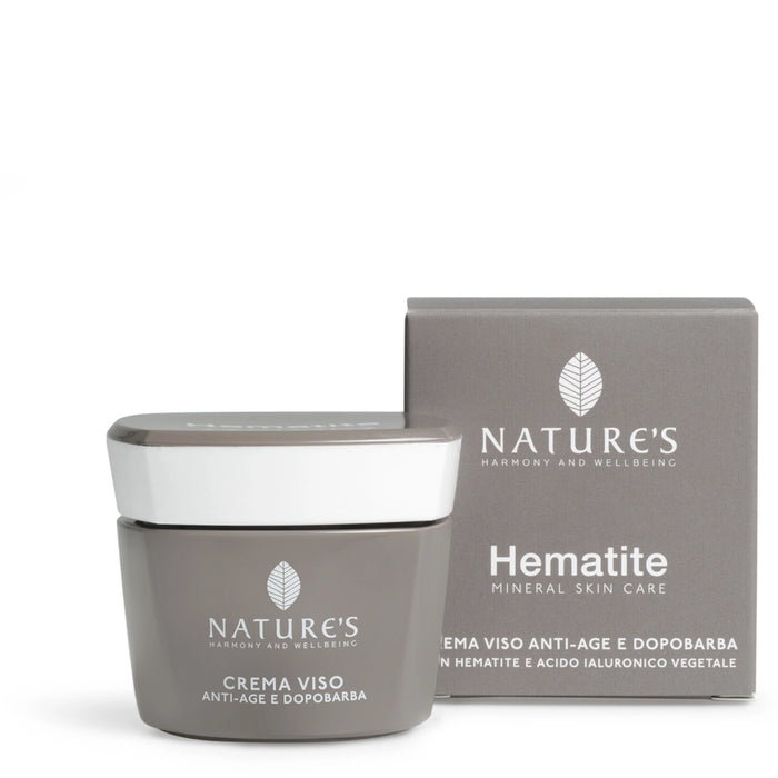 Crème Visage Anti-âge et Après-Rasage Hematite