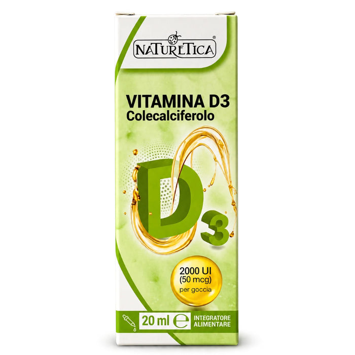 Vitamina D3 Gotas 2000 UI – Ossos e Defesas