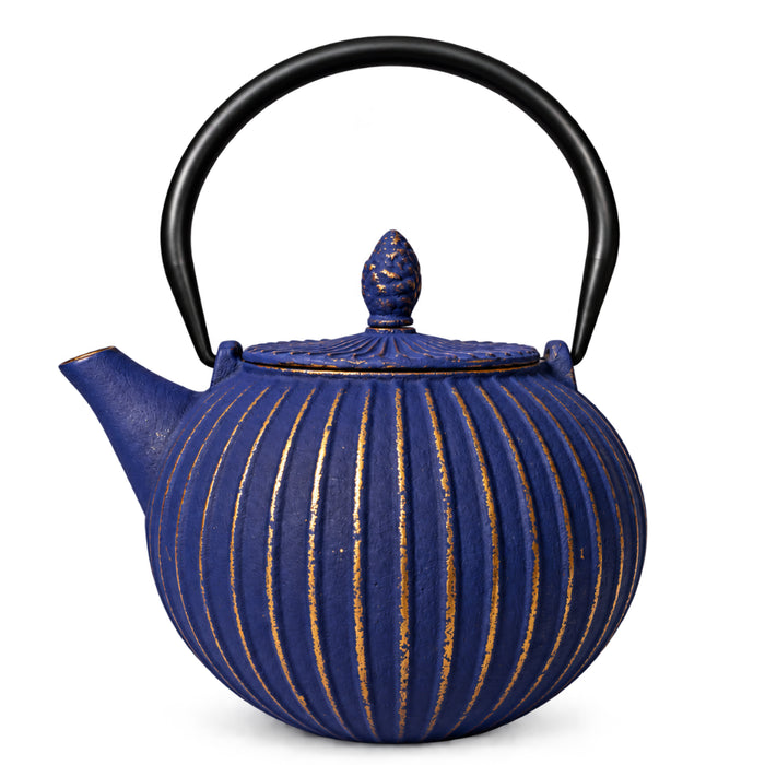 Nago Gietijzeren Theepot – met RVS Filter