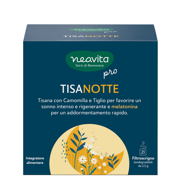 Tisanotte – Kräutertee für Schlaf und Einschlafen