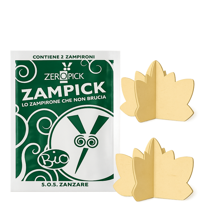 Zampick - la spirale anti-moustiques qui ne brûle pas