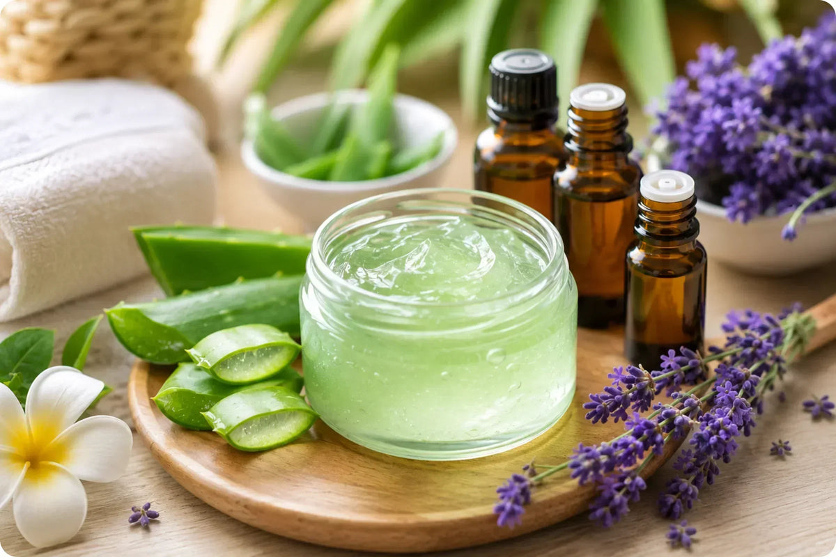 Gel Doposole Lenitivo Aloe & Lavanda – Fai da te