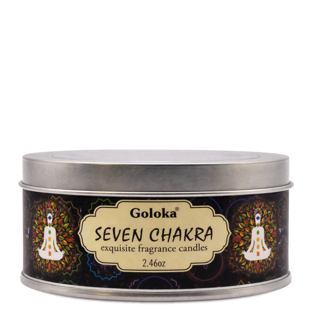 Duftkerze – Sieben Chakren