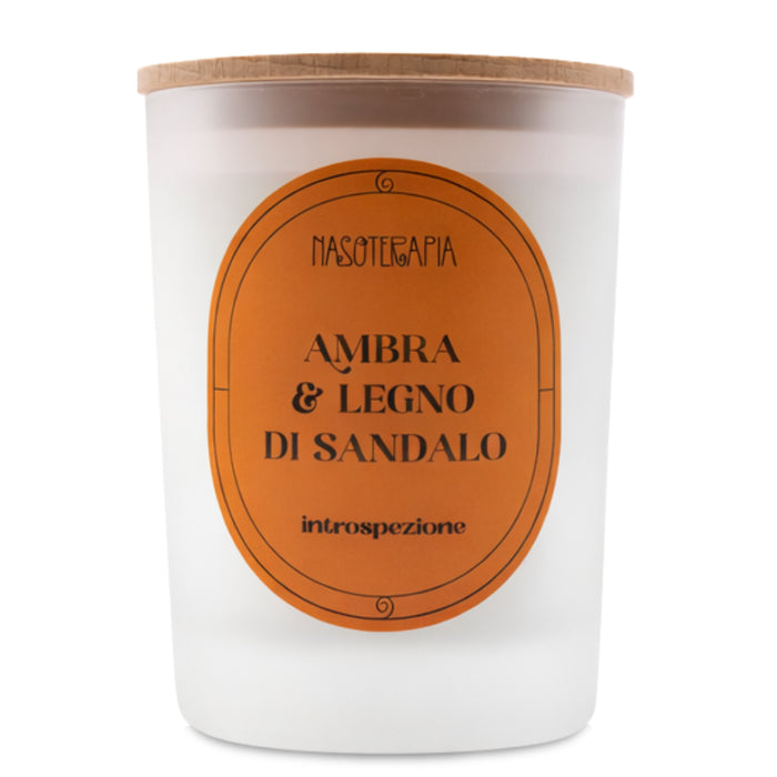 Candela profumata – Ambra & Sandalo