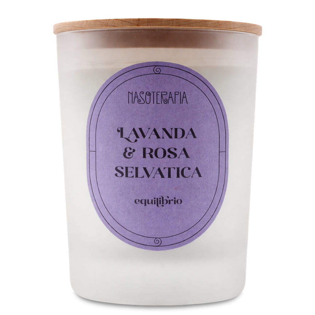 Vela perfumada – Lavanda &amp; Rosa