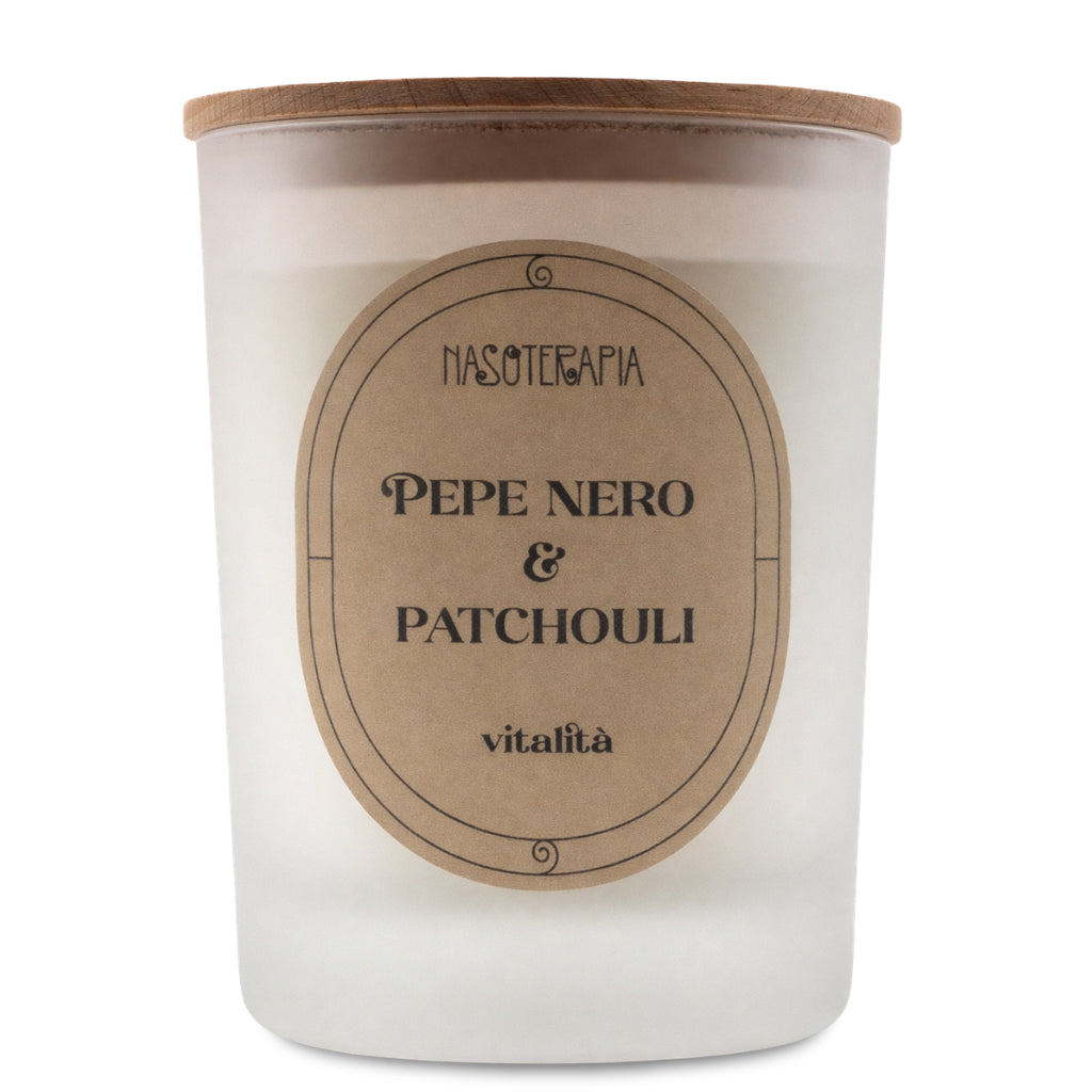 Candela profumata – Pepe &amp; Patchouli