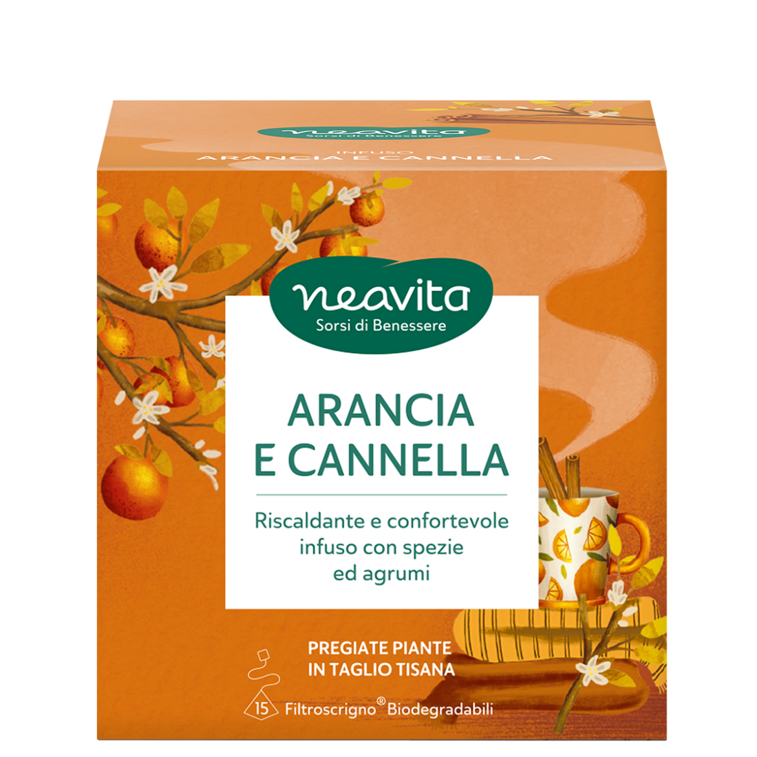 Orange and Cinnamon - with spices and citrus fruits