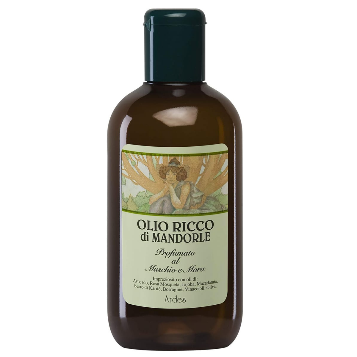 Olio ricco di Mandorle - profumato al Muschio e Mora