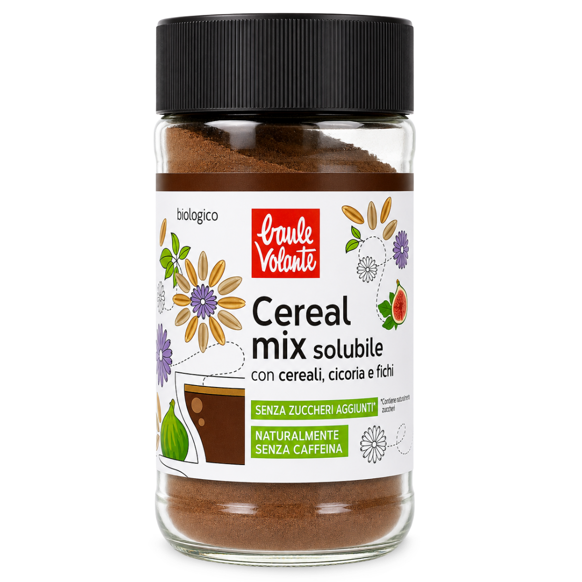 Lösliches Cereal Mix - mit Getreide, Chicorée und Feigen