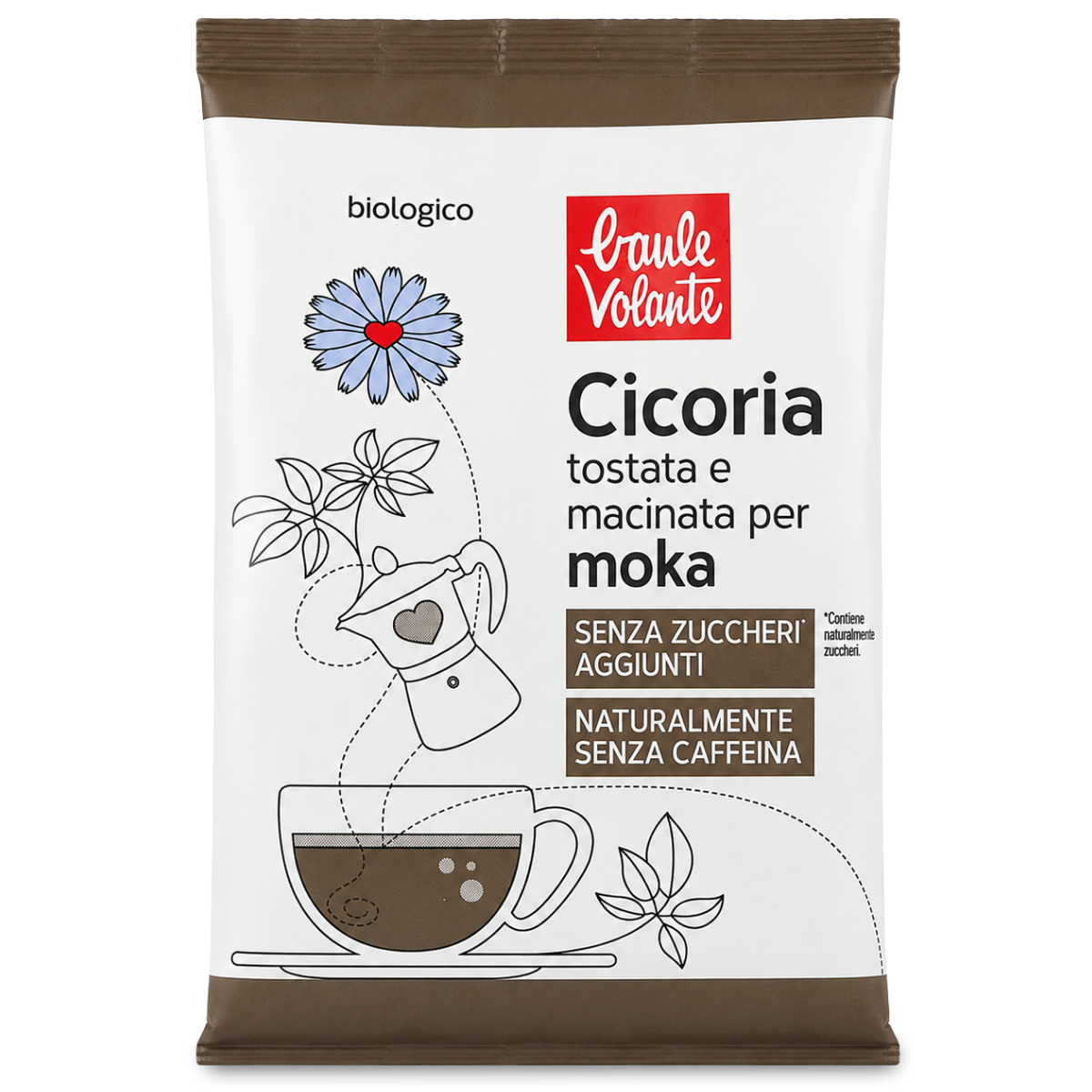 Chicorée torréfiée et moulue - pour Moka