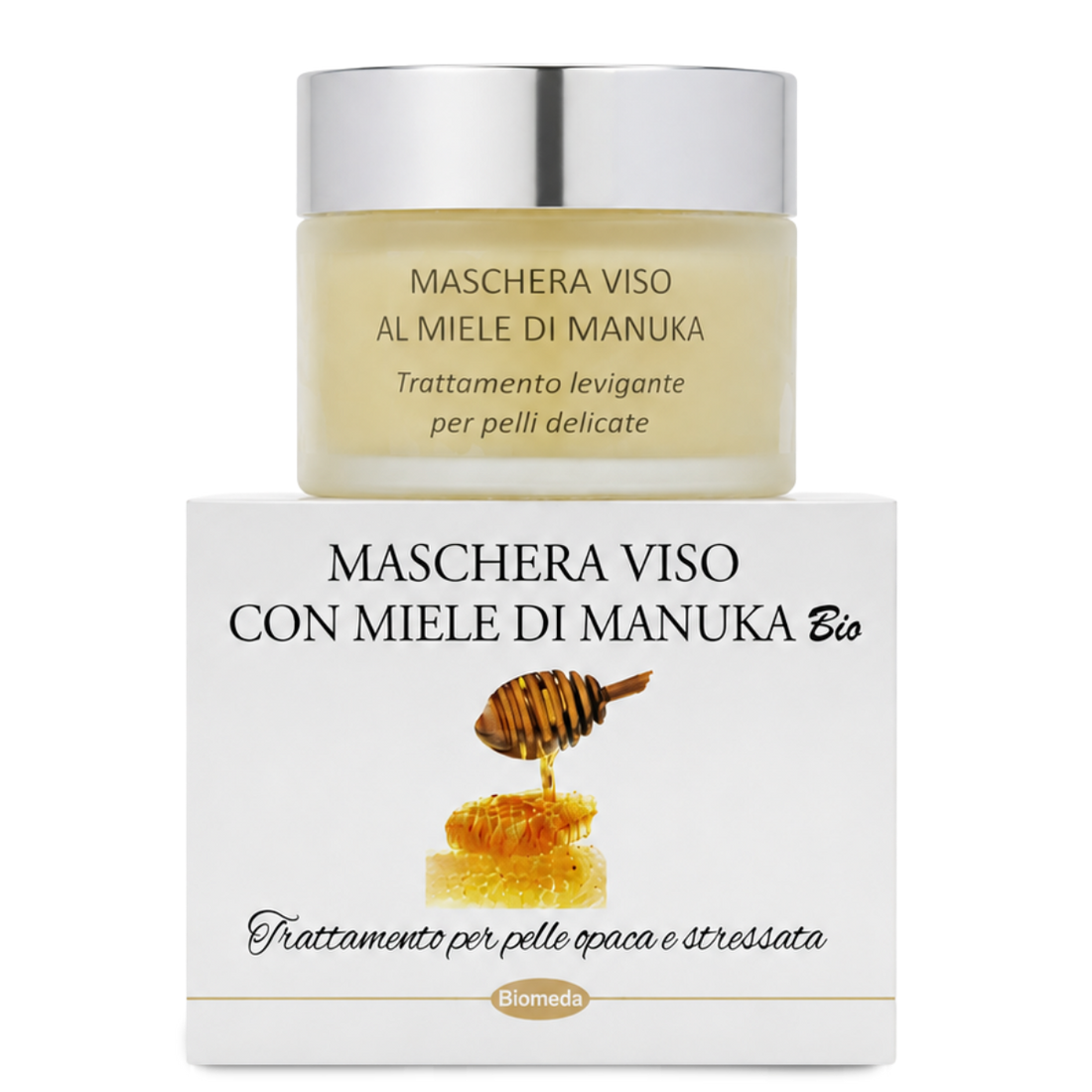 Maschera Viso - con Miele di Manuka Bio