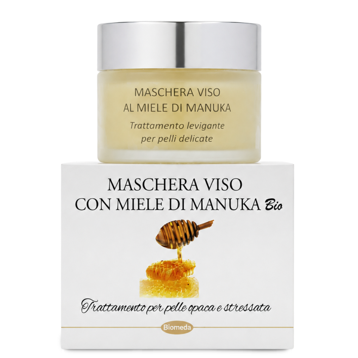 Gesichtsmaske - mit Bio-Manuka-Honig
