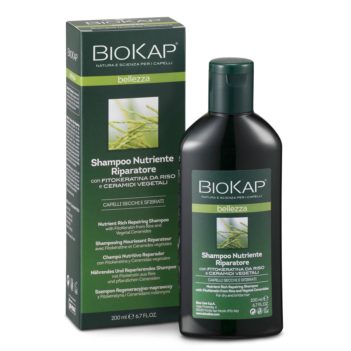 BioKap Belleza Champú Nutritivo Reparador