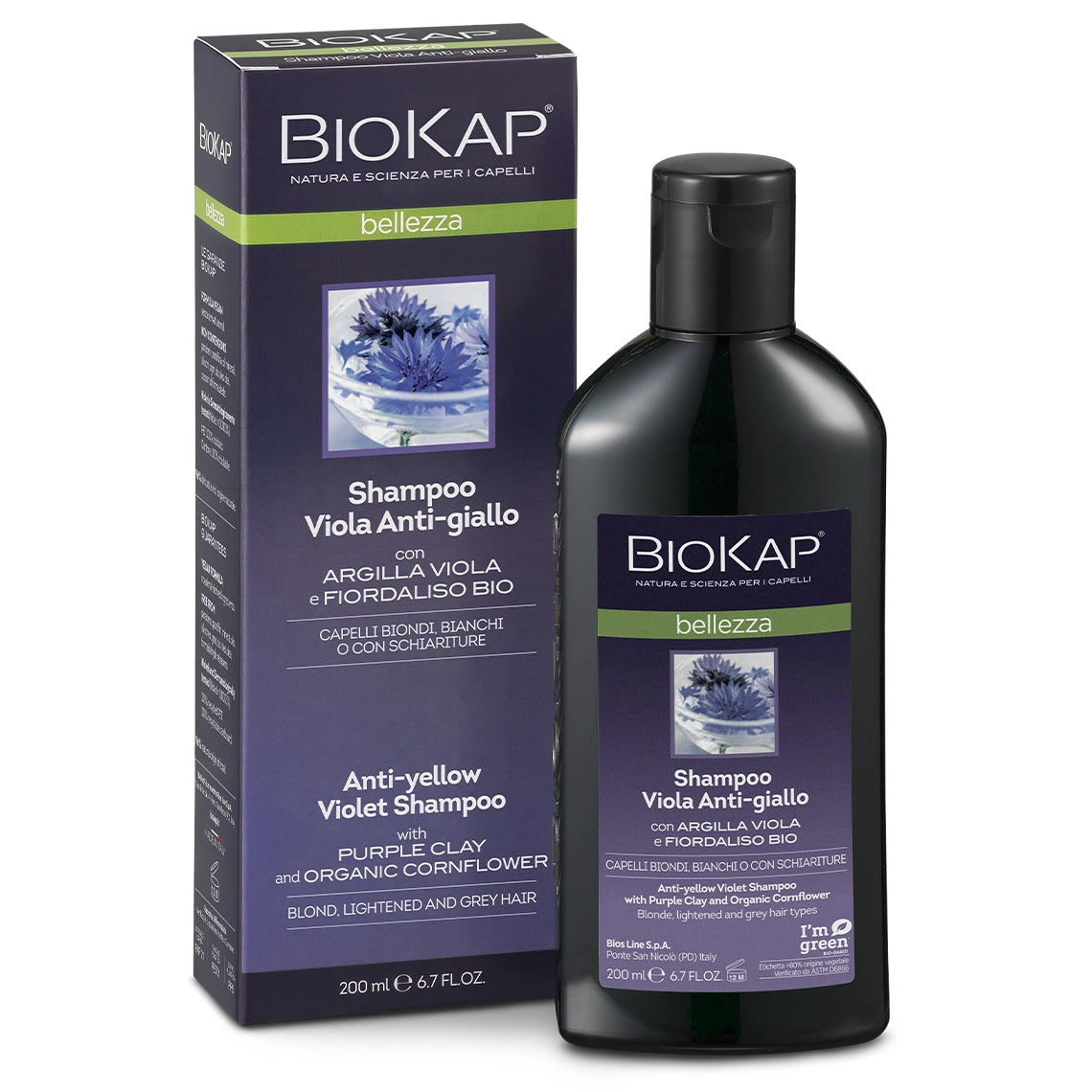 BioKap Bellezza Shampoo Viola Antigiallo