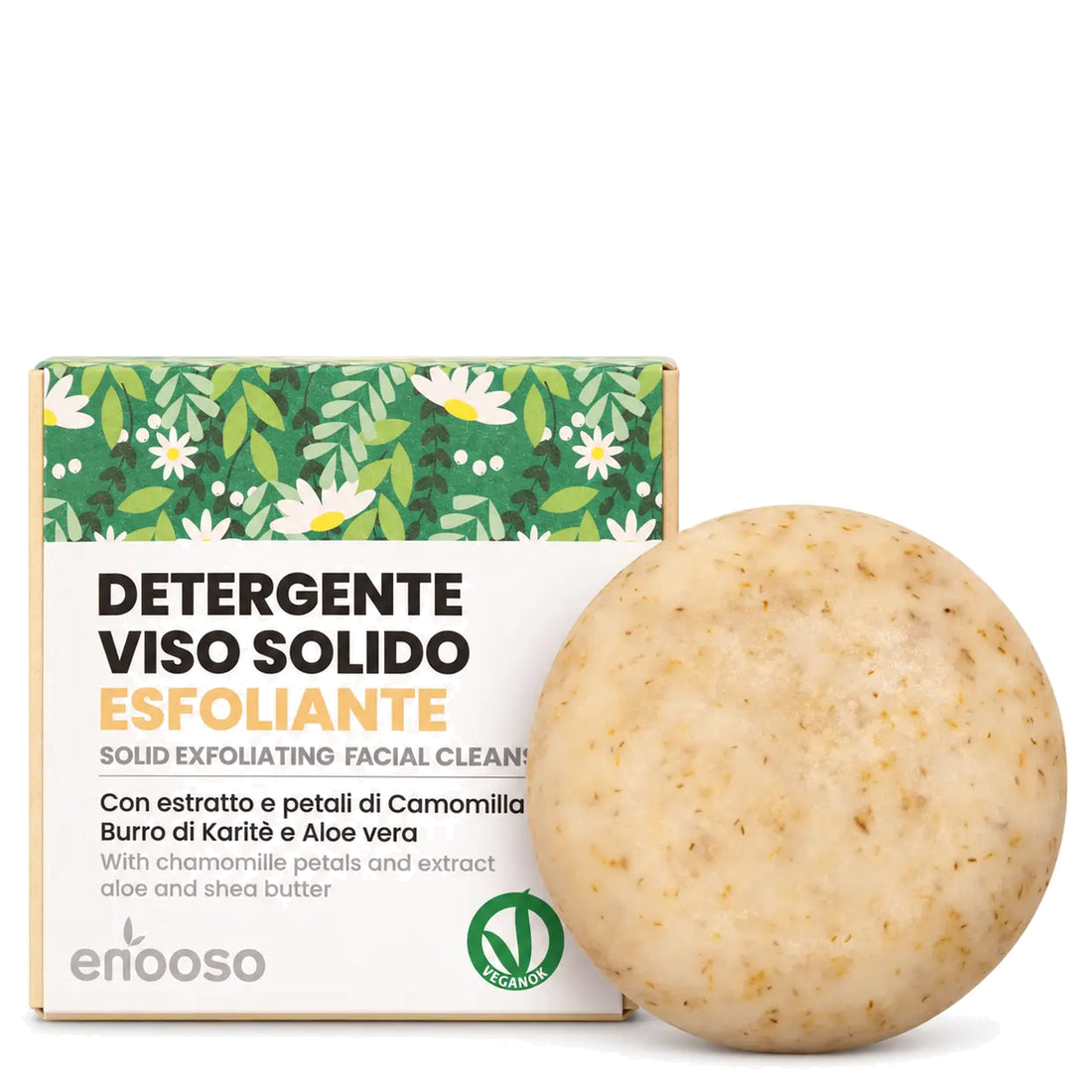 Detergente viso esfoliante