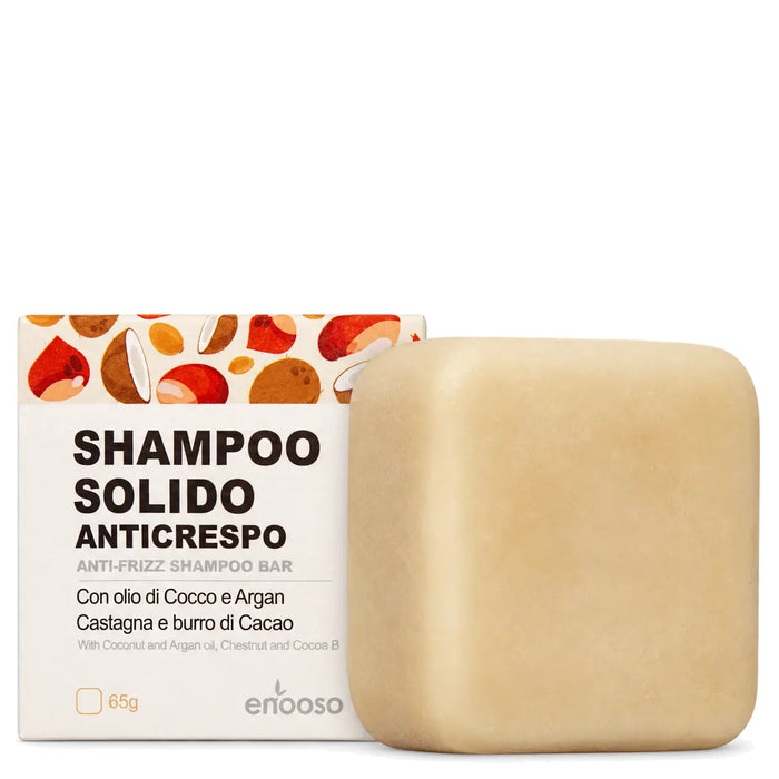 Shampoo Solido Anticrespo per Capelli Secchi o Ricci