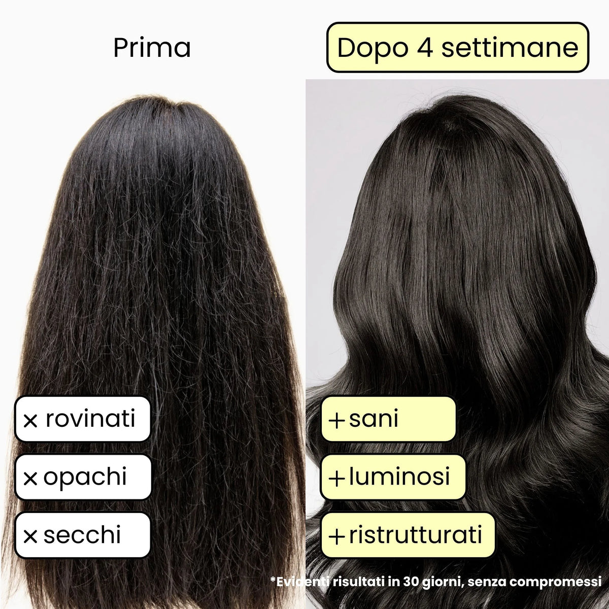 Shampoo Solido Ristrutturante per capelli Rovinati