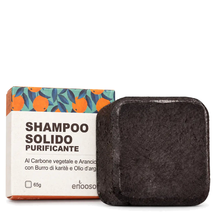 Shampoo Solido Purificante per capelli Grassi