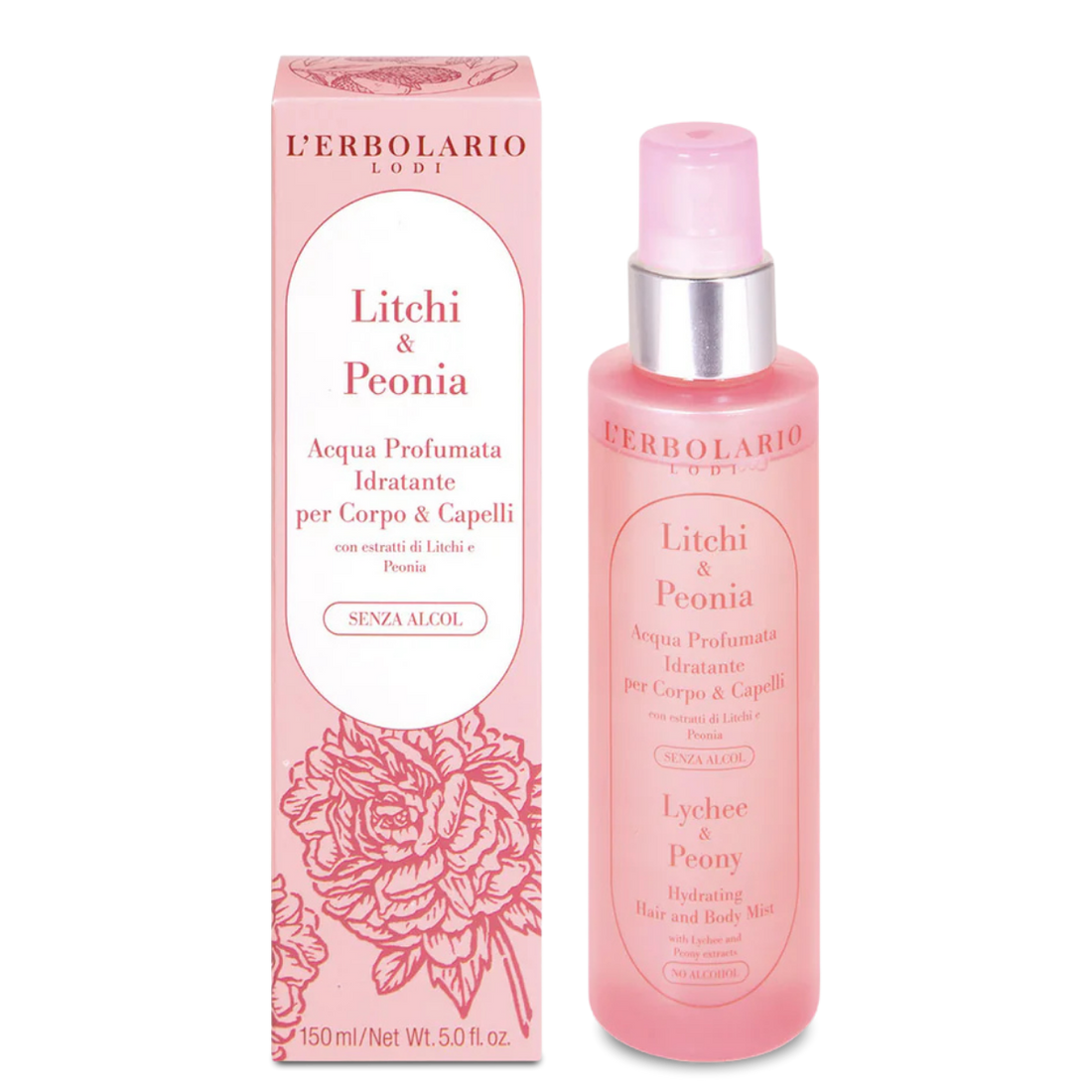 Acqua Profumata Idratante Litchi &amp; Peonia