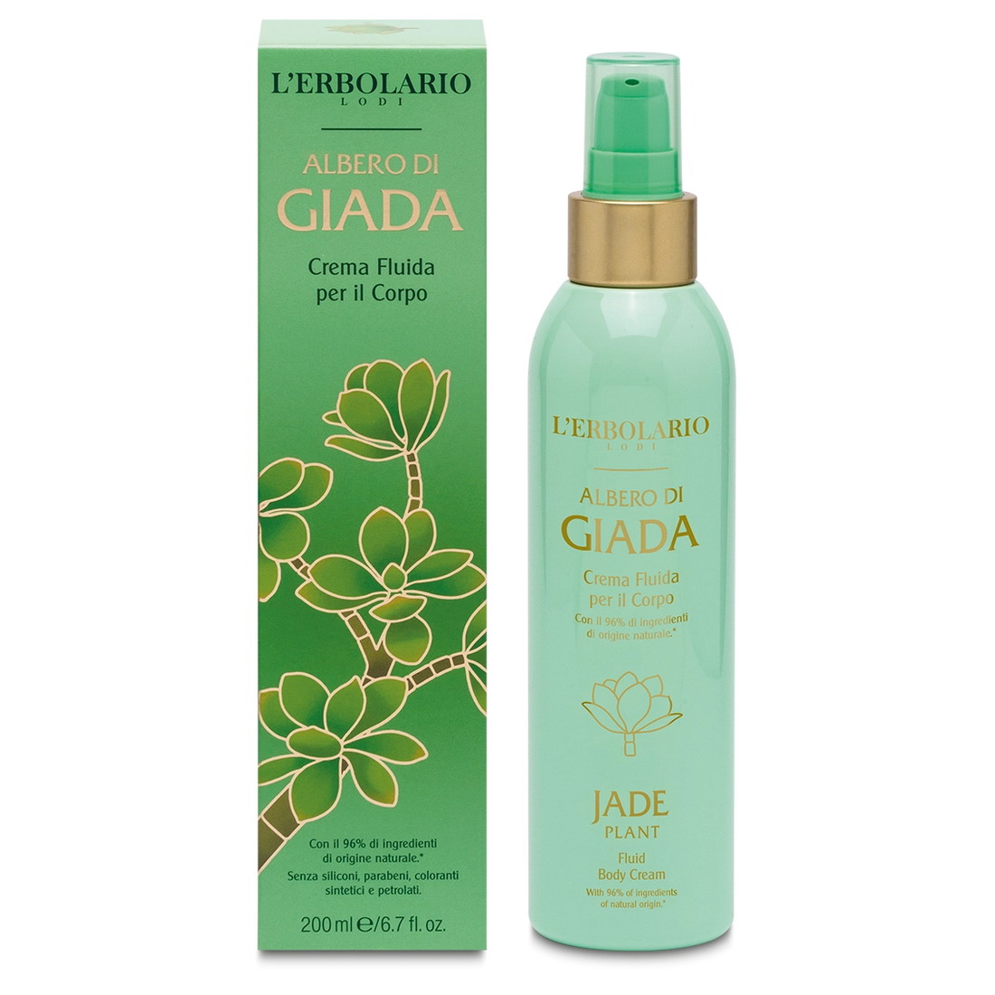 Crème fluide pour le corps Albero di Giada