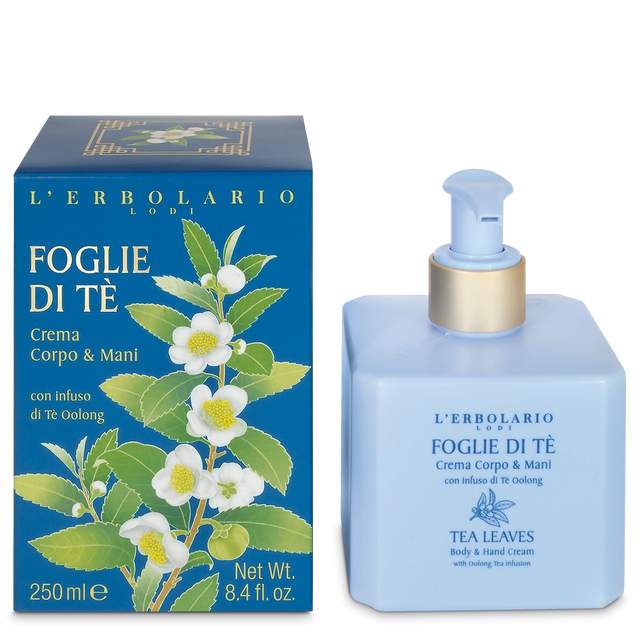 Crema Corpo & Mani Foglie di Tè