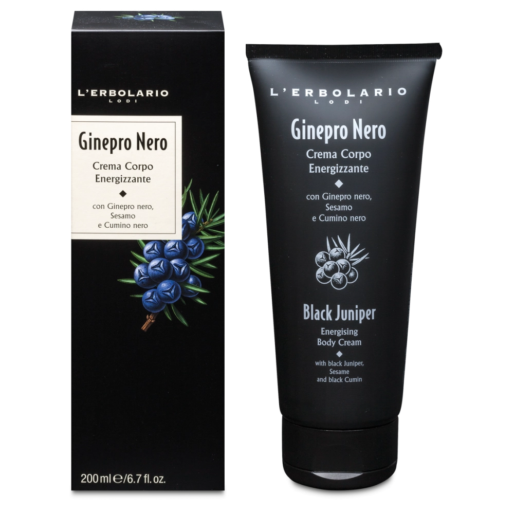 Crema Corpo Energizzante Ginepro Nero