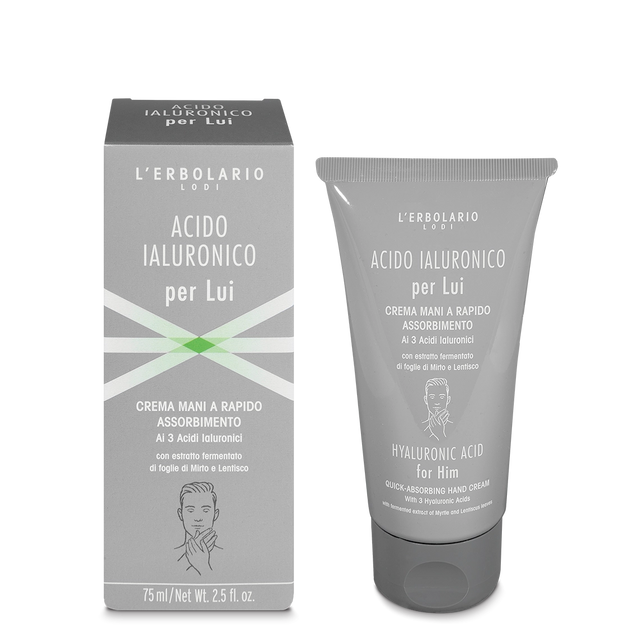 Crema Mani Acido Ialuronico per Lui