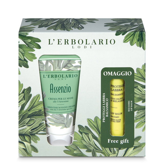 Wormwood Hand Cream and Lip Protector Gift Set