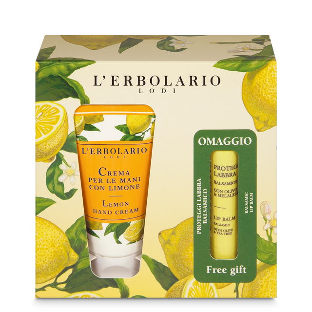 Lemon Hand Cream and Free Lip Balm