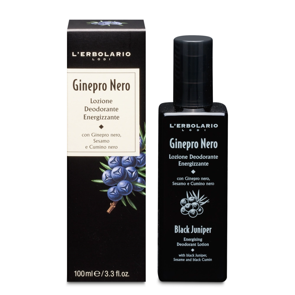 Loción Desodorante Energizante Ginepro Nero